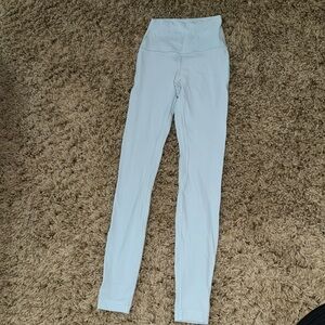 Lululemon align leggings light blue size 2